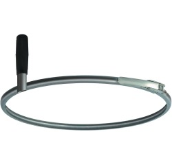 Afvalzakhouder-ring voor kantonnier, diameter 40 cm, verzinkt