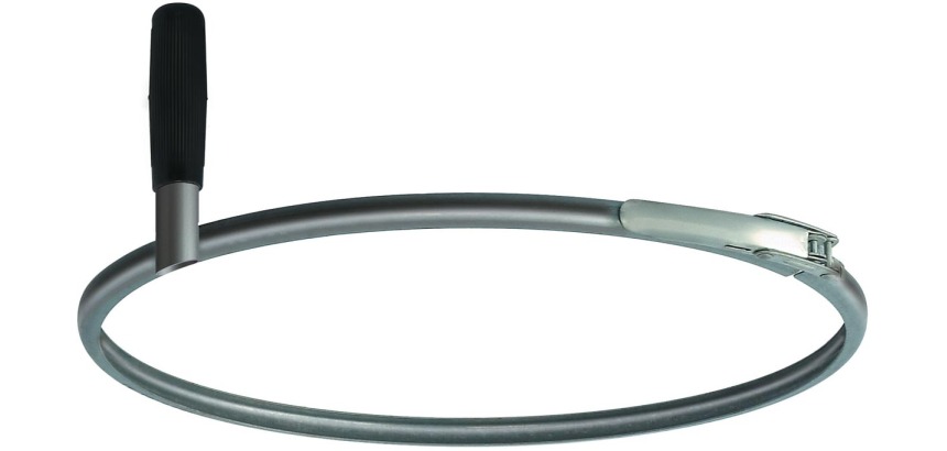 Anneau porte-sac à déchets pour porte-à-faux, diameter 40 cm, galvanisé