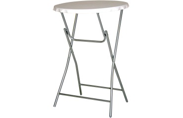 V-part table debout, blanc