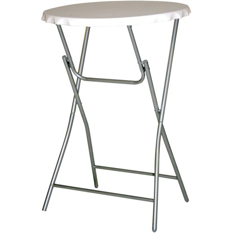 V-part table debout, blanc