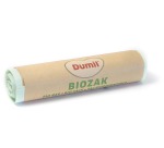 Dumil bio sac poubelle, 16 microns, 20 l, rouleau de 10 pièces, vert