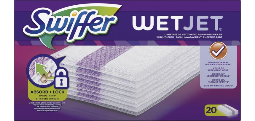 Swiffer Wetjet refill, pack of 20 pieces