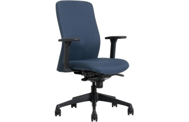 Chaise de bureau Euroseats Vigo bleu