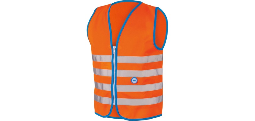 Wowow Fun Jacket fluohesje kind , oranje