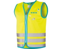 Wowow Crazy Monster Jacket fluohesje, geel, M (kind)