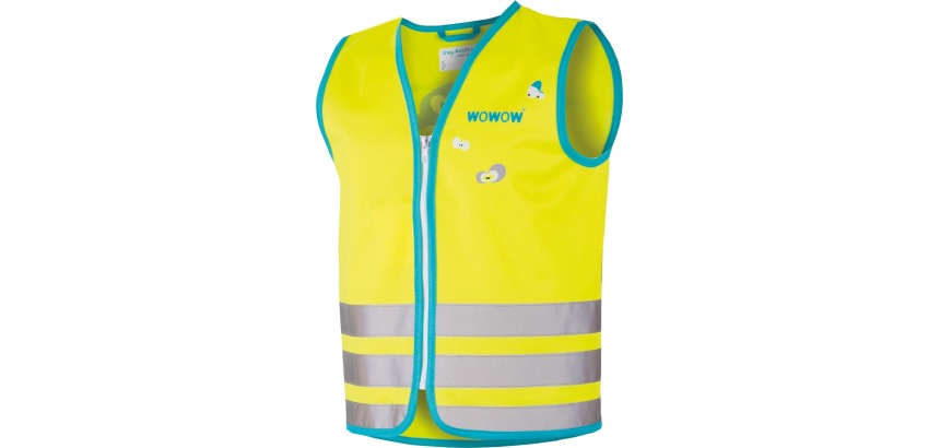 Wowow Crazy Monster Jacket gilet de sécurité, jaune