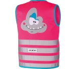 Wowow Crazy Monster Jacket gilet de sécurité, rose