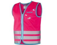 Wowow Crazy Monster Jacket gilet de sécurité, rose, L (enfant)