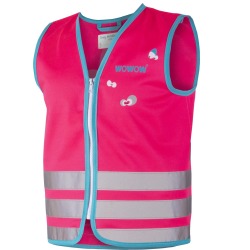 Wowow Crazy Monster Jacket gilet de sécurité, rose, L (enfant)