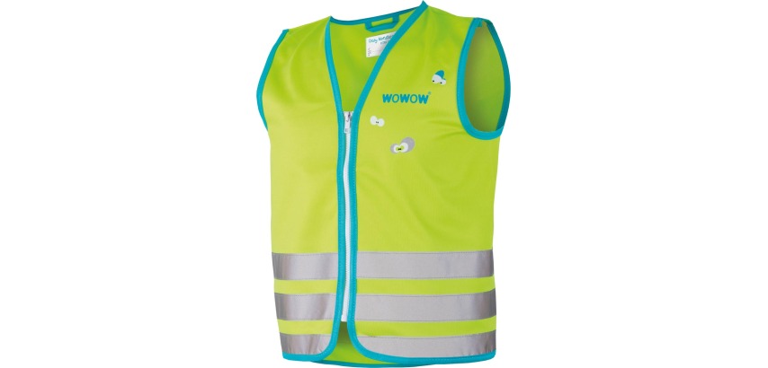 Wowow Crazy Monster Jacket gilet de sécurité, vert, enfant