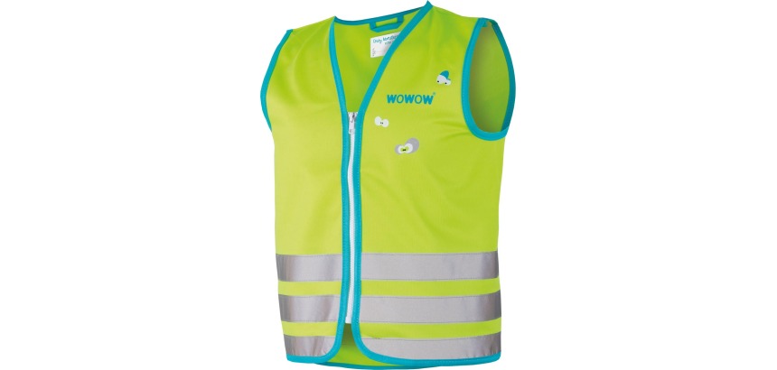 Wowow Crazy Monster Jacket gilet de sécurité, vert, enfant