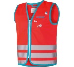 Wowow Crazy Monster Jacket gilet de sécurité, rouge, enfant.