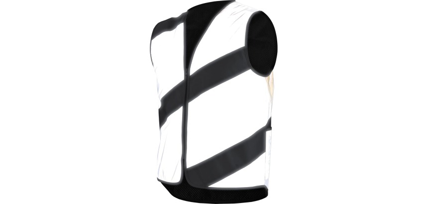 Wowow Roadie Jacket FR gilet de sécurité, gris, adulte