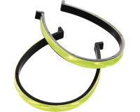 Wowow broekclips, fluogeel, pak van 2 stuks