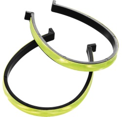 Wowow pinces à pantalon, jaune fluo, paquet de 2 pièces