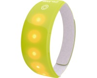 Wowow bande lumière, 5 leds rouge, avec fermeture velcro, avec piles