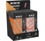 Wowow Quadro bande réfléchissante, présentoir de comptoir de 20 pièces, assorti