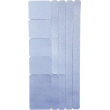 Wowow set autocollants, argent