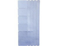 Wowow set autocollants, argent
