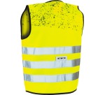 Wowow Schlamm Jacket, gilet de sécurité pour enfants, jaune