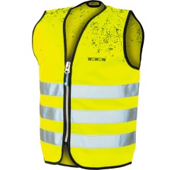 Wowow Schlamm Jacket gilet de sécurité, jaune, M (enfant)