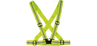 Wowow ceinture de sécurité avec anbes réfléchissante, réglabe en 4 points