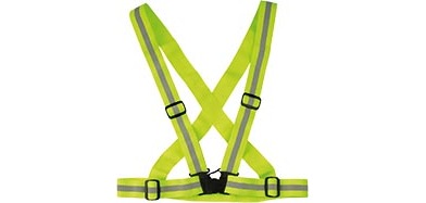 Wowow ceinture de sécurité avec anbes réfléchissante, réglabe en 4 points