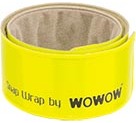 Wowow Snap Wrap Reflomax bande, jaune, 38 x 3 cm, boite de 2 pièces