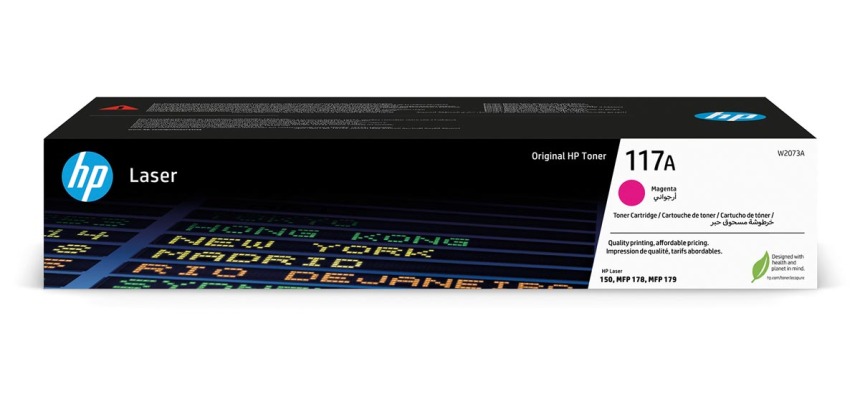 HP Originele laser-tonercartridge 117A, magenta