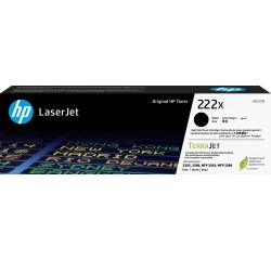 HP toner 222X, 3,200 pages, OEM W2220X, black