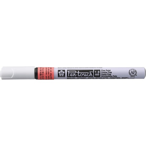 Sakura paint Marker Pen-Touch, fine, fluorescerend rood