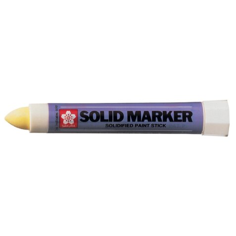 Sakura marqueur Solid Marker jaune, pointe large