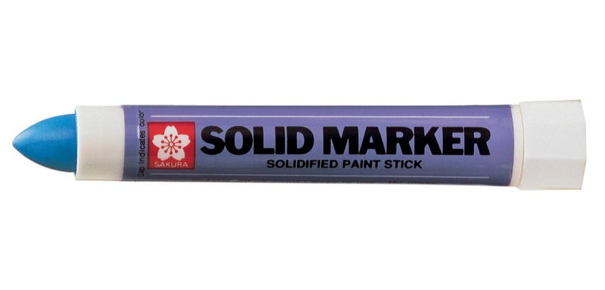Sakura merkstift Solid Marker blauw, brede punt