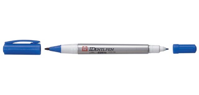 Viltstift Sakura IDenti-pen multifunctioneel blauw
