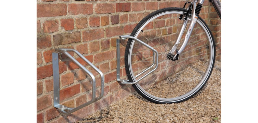 Mottez individuele fietshouder voor muur