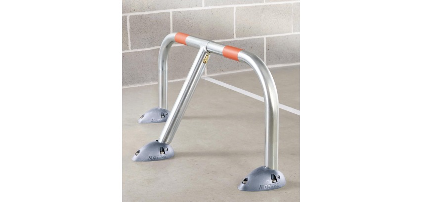 Mottez parking barrier, foldable, 94 cm