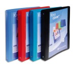 Classeur 4 anneaux plastifié Exacompta Kreacover® personnalisable A4 maxi - Dos 4 cm - Coloris assortis