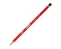 BIC Crayon Gilbert 33, dureté: HB, rond, laqué en rouge