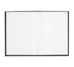 Registre 297X210 Quadrillé 300 pages foliotées - Noir toilé