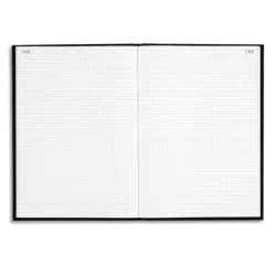 LE DAUPHIN Registre quadrillé 5x5, 340 x 225 mm, noir
