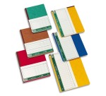 Piqûre 270X375 15 colonnes 80 pages foliotées avec paresseuse - Couleurs assorties