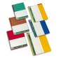 Piqûre 270X375 15 colonnes 80 pages foliotées avec paresseuse - Couleurs assorties
