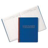 Piqûre 315X245 Registre hygiène et sécurité 40 pages - Bleu