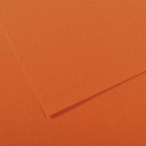 Feuille dessin couleur 50 x 65 cm Tiziano 160g Orange