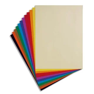 Papier de couleur bricolage CLAIREFONTAINE MAYA, feuille