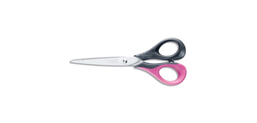 Ciseaux droitiers bouts ronds Maped Sensoft 3D 16 cm