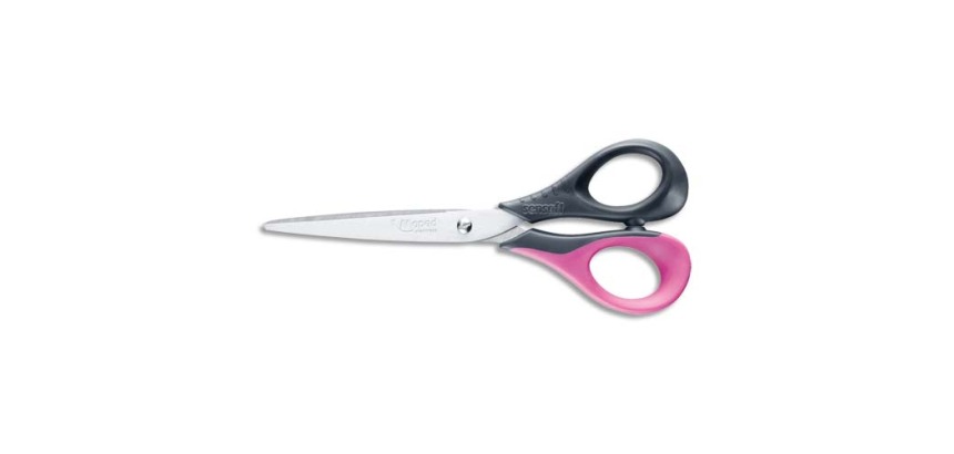 Ciseaux droitiers bouts ronds Maped Sensoft 3D 16 cm