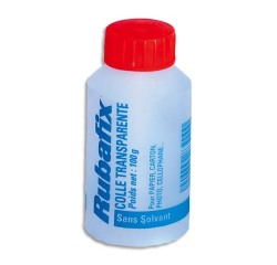 colle liquide multi-usage avec pinceau, transparent