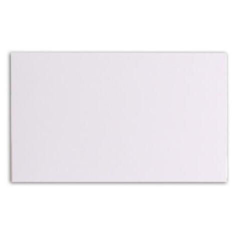 Paquet de 25 cartes 120g POLLEN 8,2x12,8cm. Coloris Blanc
