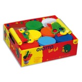 Boîte de 8 x 220g de pâte à jouer assortie avec accessoires de modelage